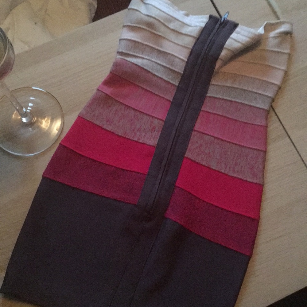 Marciano Strapless Bandage Dress - Picture 5 of 8